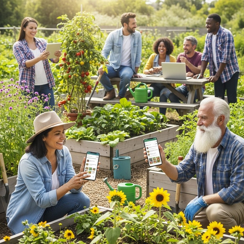 Explore thriving online gardening communities to share tips, seek advice, and connect with fellow plant lovers around the world.