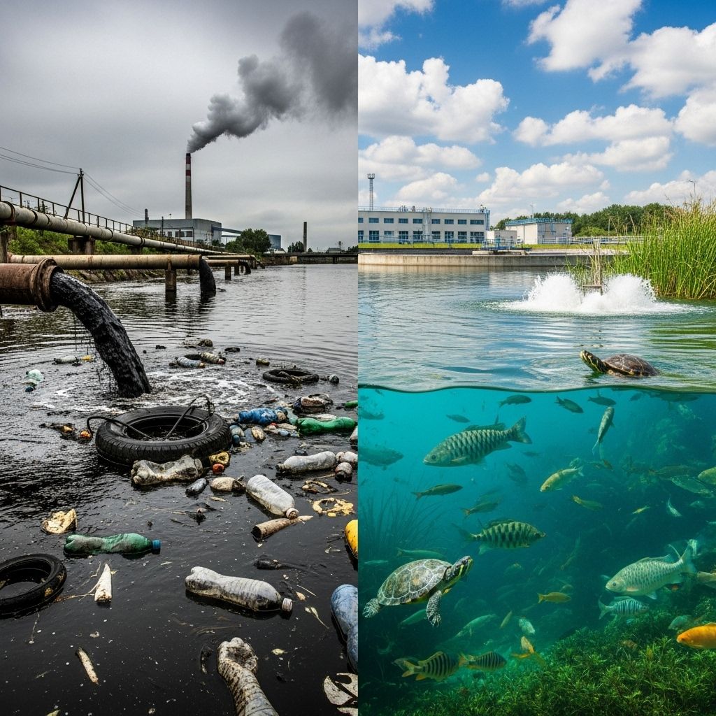 A comprehensive look at the main causes of water pollution and sustainable solutions to safeguard our water sources.