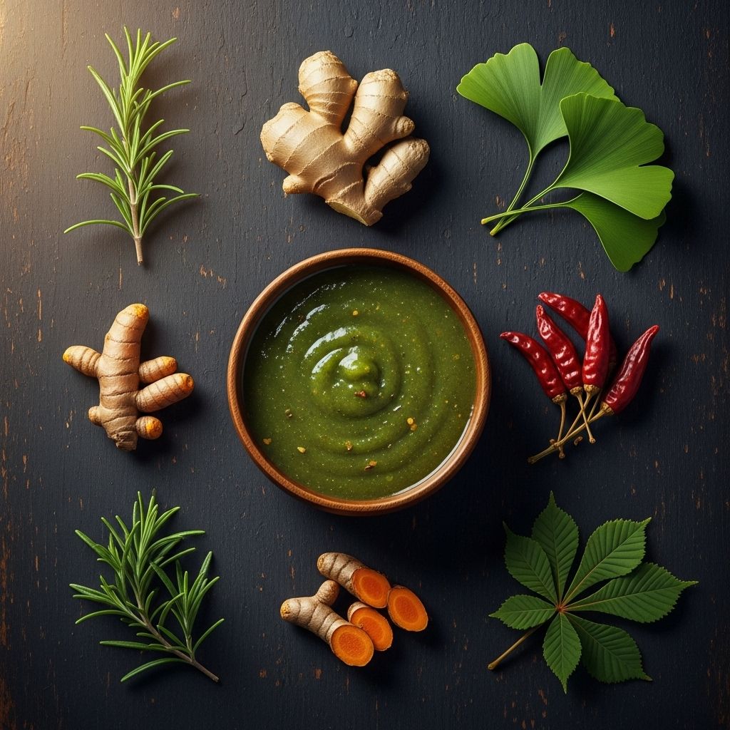 Traditional Herbal Liniments for Enhancing Systemic Circulation Time-tested plant extracts bring deep warmth and help relieve muscle tension.