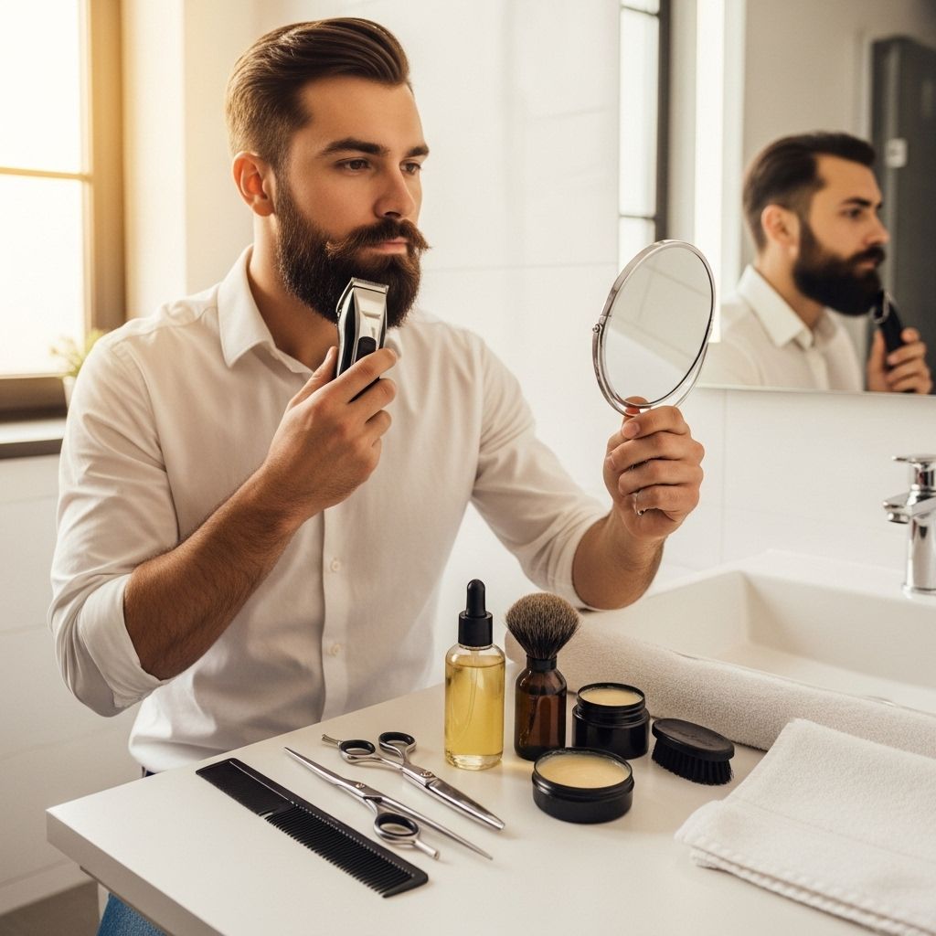 Trimming Beard at Home: Complete Step-by-Step Guide for Perfect Results Expert tools and techniques bring salon-quality shape and symmetry to your facial hair routine.