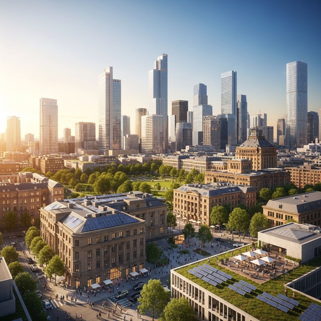 Exploring Edward Glaeser's optimistic argument that cities are humanity’s greatest invention, driving innovation, opportunity, and sustainable living in a rapidly urbanizing world.