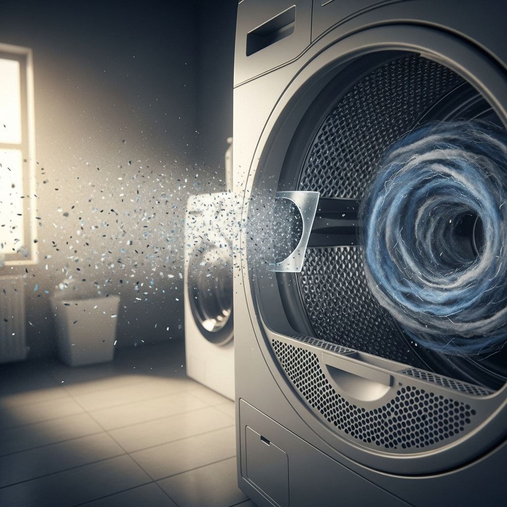 Invisible fibers released by tumble dryers may be polluting your home and the wider environment.