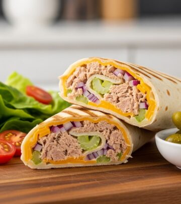 A Delicious and Protein-Packed Wrap for Lunch or Dinner