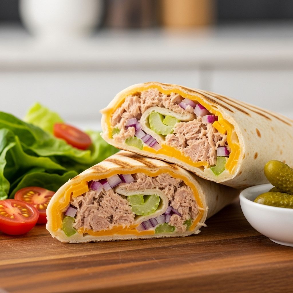 A Delicious and Protein-Packed Wrap for Lunch or Dinner