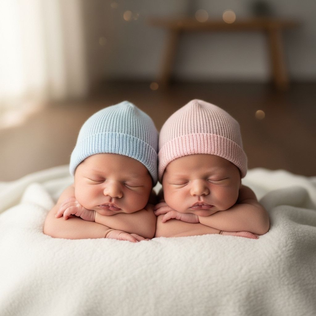 Incredible Twin Newborn Photos That Will Melt Your Heart Heartfelt setups bring out natural interactions and lasting family memories.