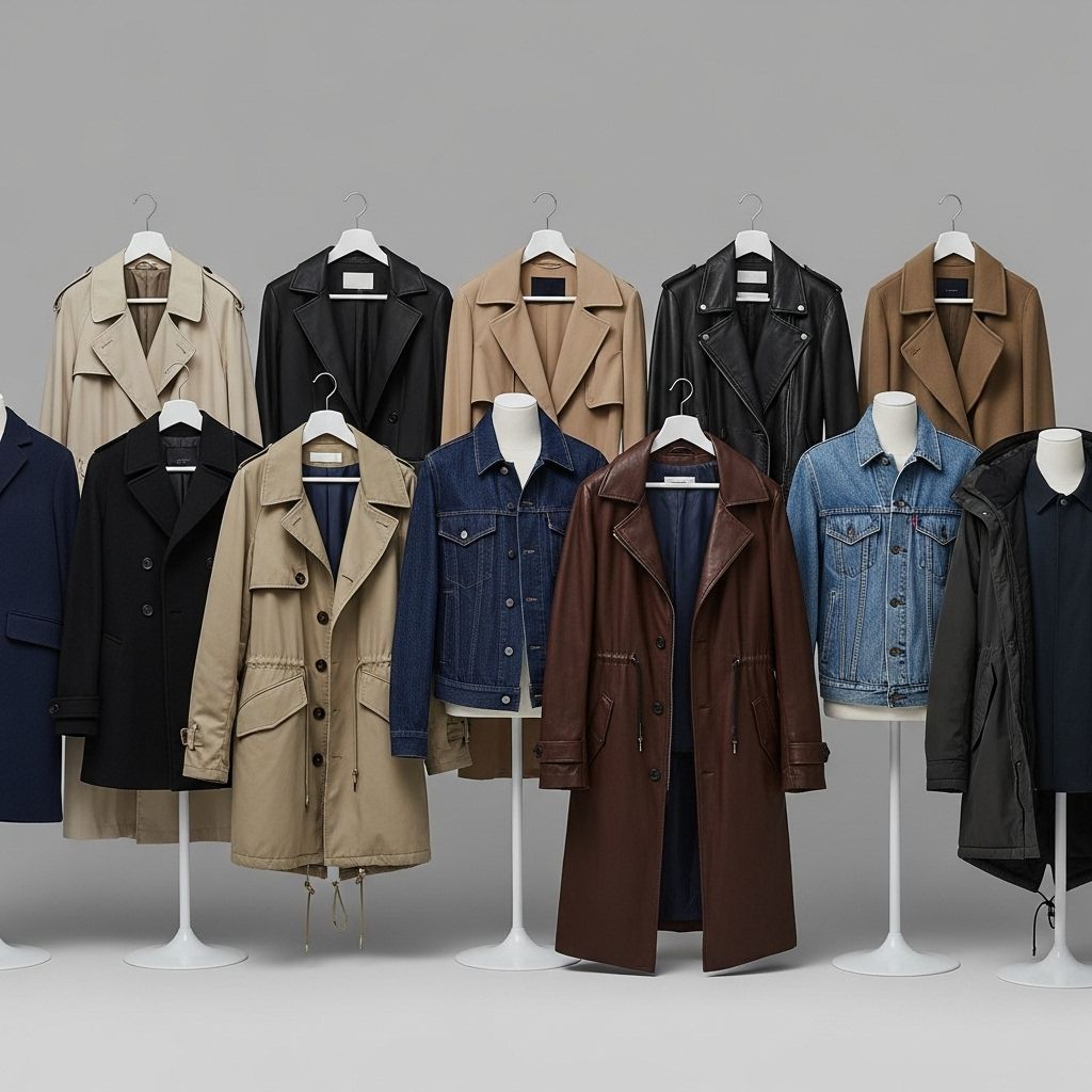 Explore every stylish and functional type of coat and jacket for all seasons, with expert tips on how to choose and wear them best.