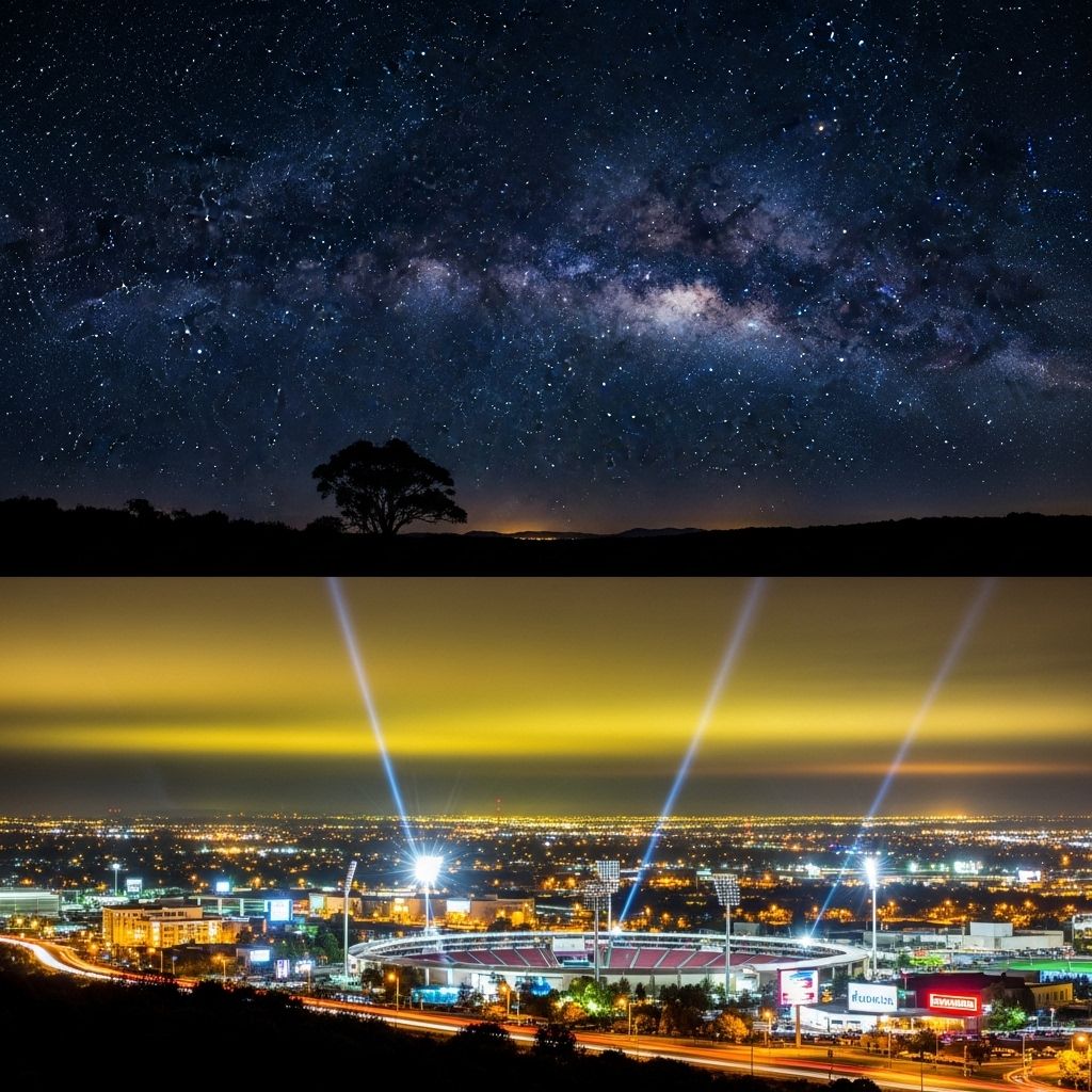 Uncover the key forms of light pollution, their sources, and their profound effects on human, wildlife, and environmental health.