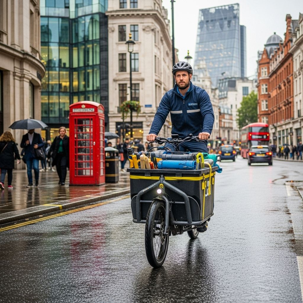 Discover how London plumbers are shifting from vans to cargo bikes, rethinking urban work while slashing congestion and emissions.