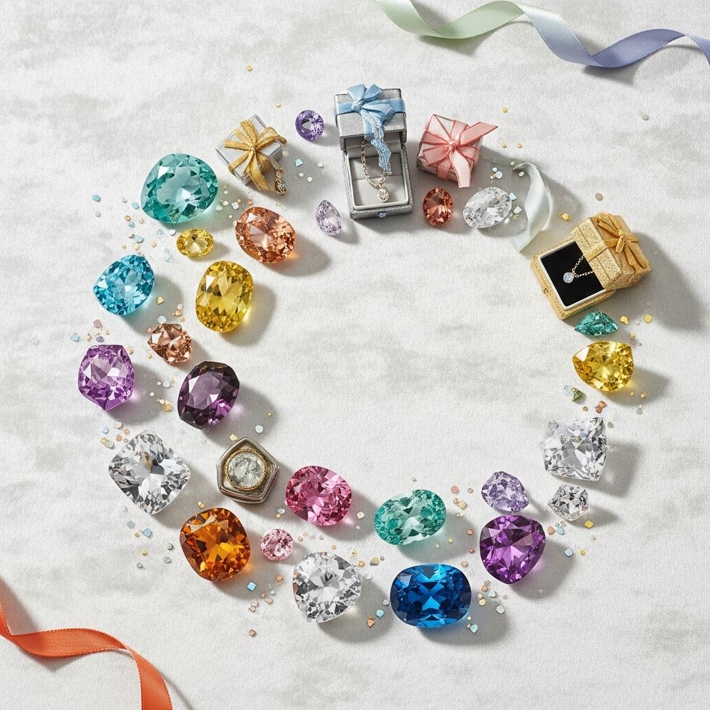 Discover unique and stylish birthstone gift ideas, including jewelry, home decor, and more for every personality and celebration.