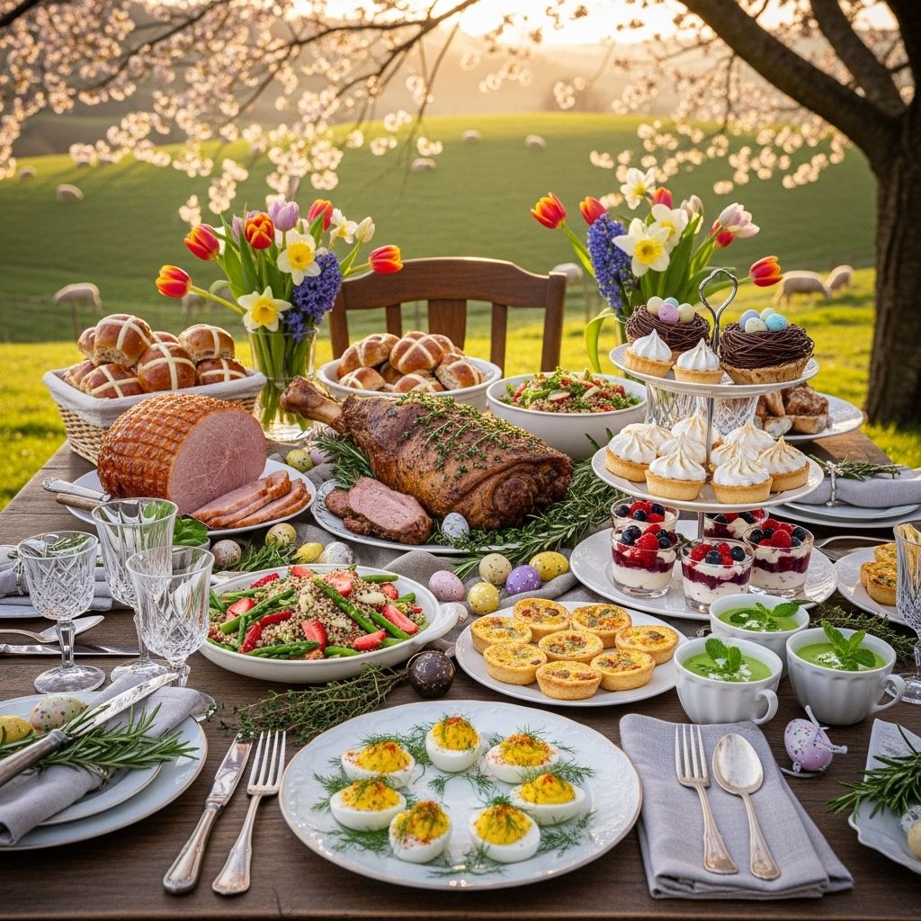 Serve dishes that honor tradition while infusing fresh spring flavors into each bite.