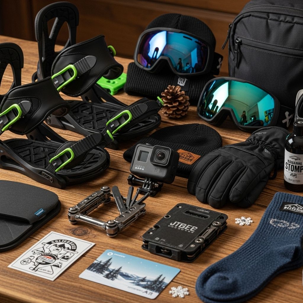 Looking for unique gifts that’ll thrill any snowboarding fan? Discover 17 handpicked ideas for every rider and budget.