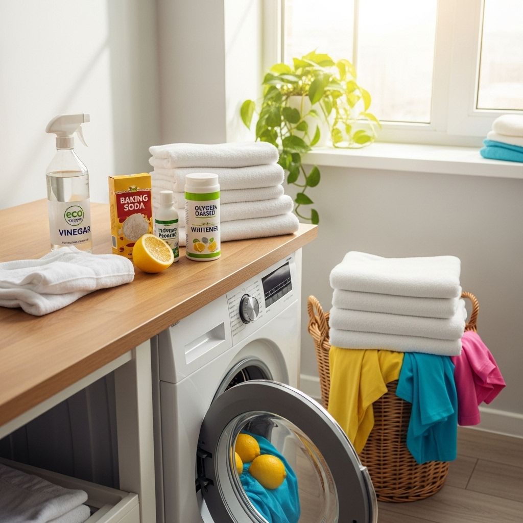 Ultimate Guide to Whitening and Brightening Laundry Without Bleach Learn how to remove buildup and revive drab fabrics for a fresh, like-new finish.