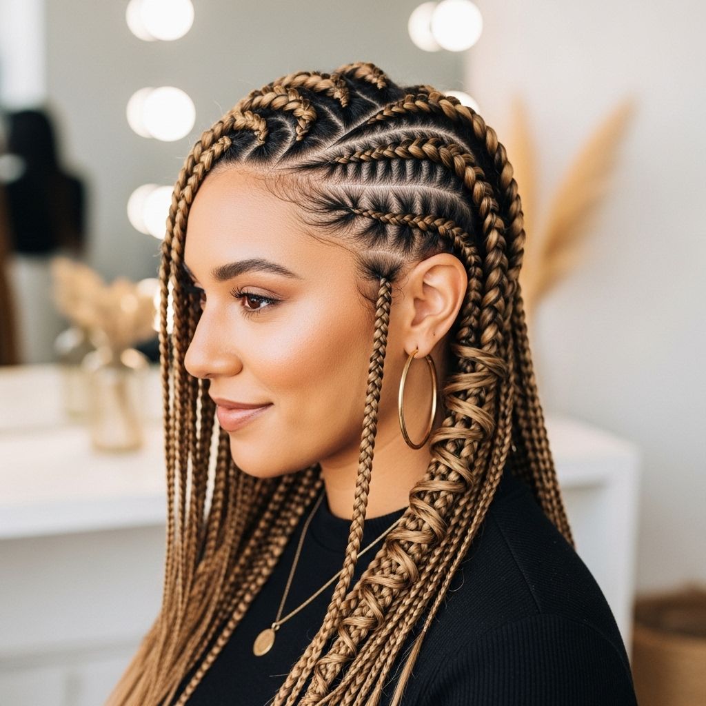 Explore the versatility, creativity, and bold style options available with zig-zag braids for every hair type.