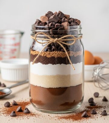 Make decadent brownies from scratch or gift friends a delicious treat with this easy, budget-friendly homemade brownie mix recipe.