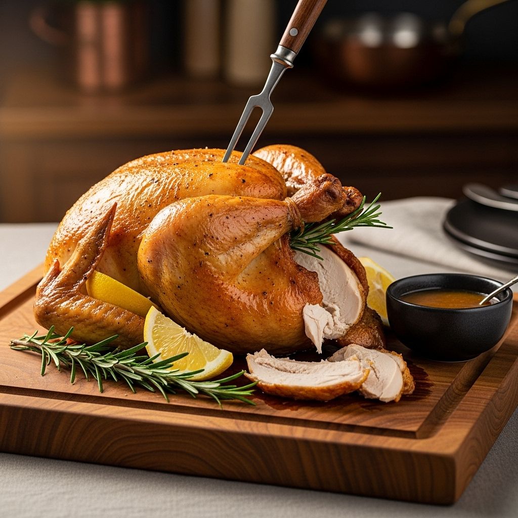 Master perfectly juicy, crispy-skinned roasted chicken with this step-by-step guide packed with chef secrets and flavor tips.