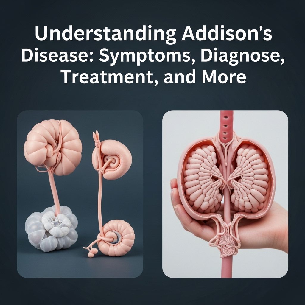 Explore the causes, symptoms, diagnosis, treatment, and prevention of Addison's disease in this comprehensive patient guide.