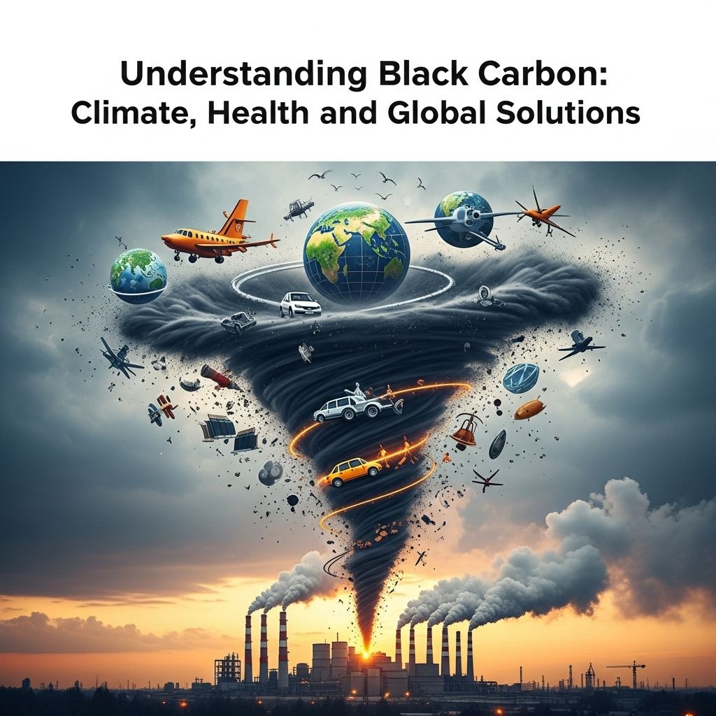 Explore the climate and health impacts of black carbon, a potent air pollutant, and discover how tackling it offers rapid environmental and societal benefits.