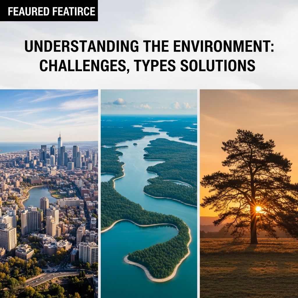 Explore the meaning, types, issues, and actionable solutions for environmental protection in our interconnected world.