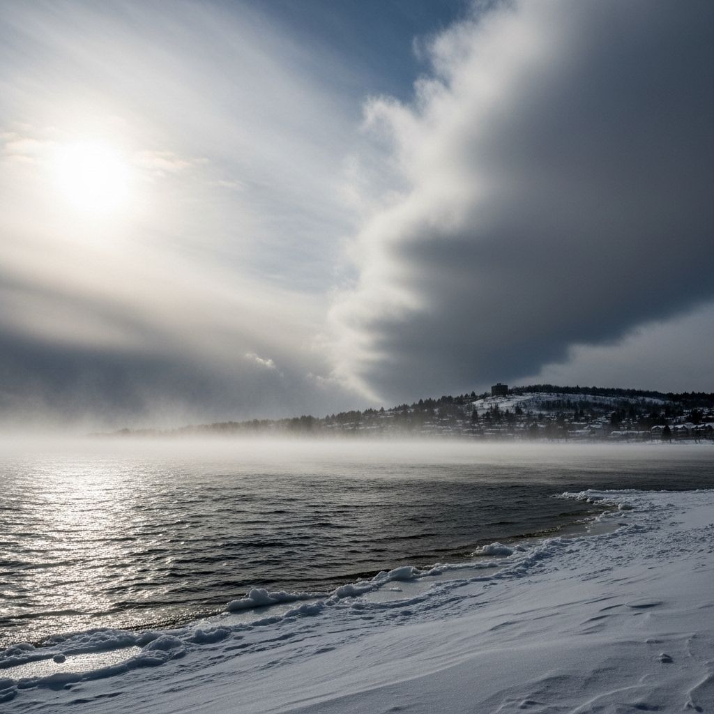 Explore the science, impacts, and unpredictability of lake-effect snow, a unique and powerful weather phenomenon affecting snowbelt regions.