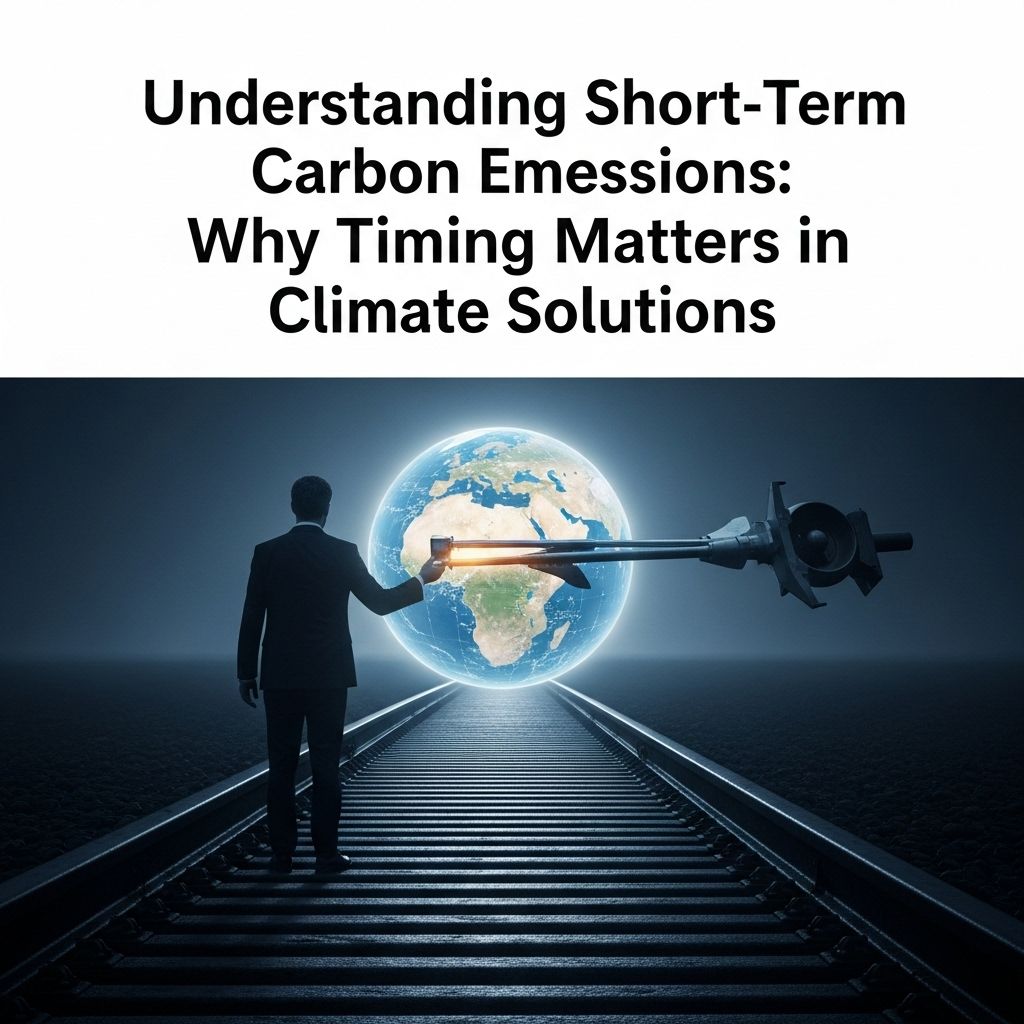 Short-term carbon emissions are critical to climate change—focusing only on long-term solutions is not enough.