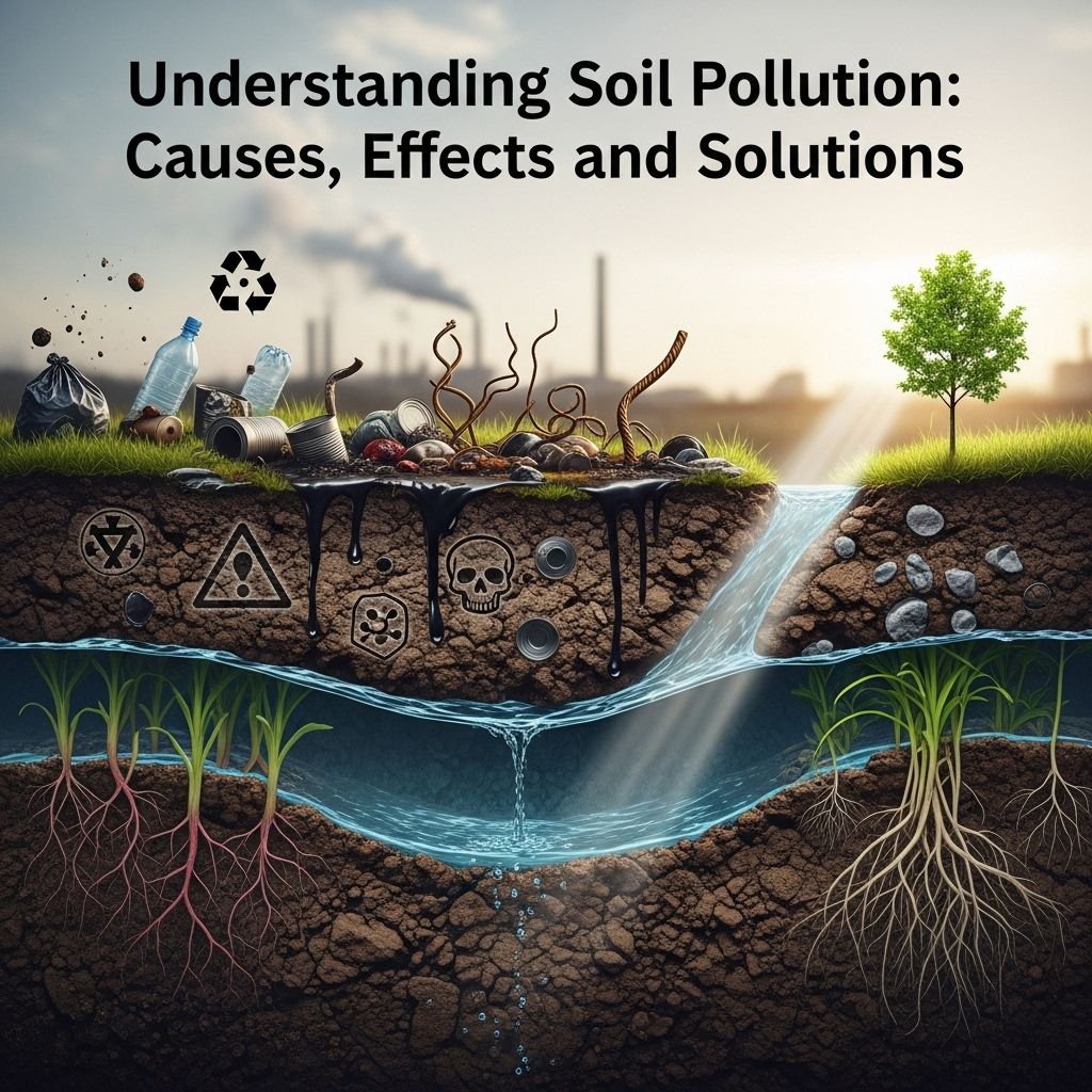 A comprehensive look at what soil pollution is, its causes and effects, and the measures we can take to address this global environmental threat.