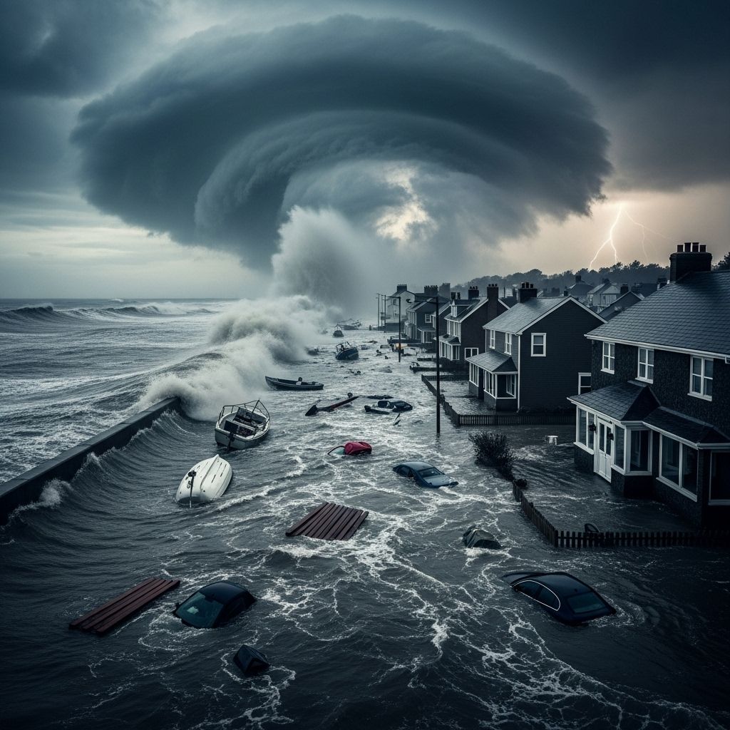 A comprehensive guide to storm surge: why it happens, how it devastates, and what you can do to protect yourself.