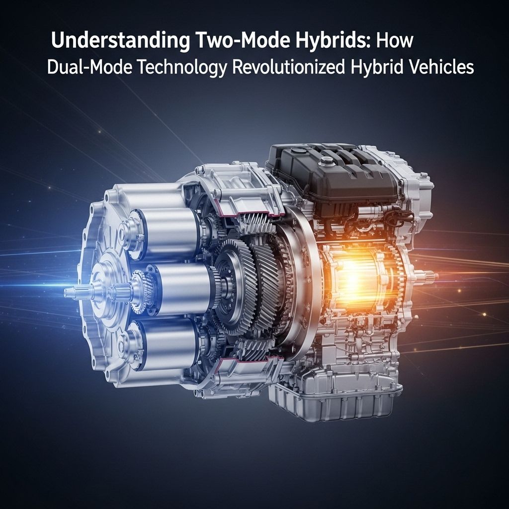 Explore how two-mode hybrid systems combine electric and gasoline power for improved efficiency, performance, and versatility in modern vehicles.