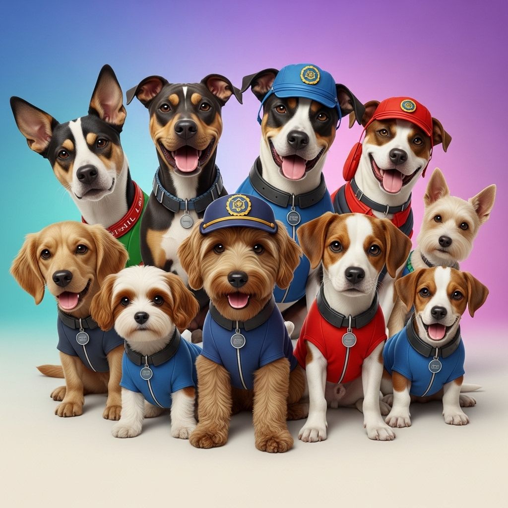 Find memorable monikers that capture your pup’s character, size, and style.