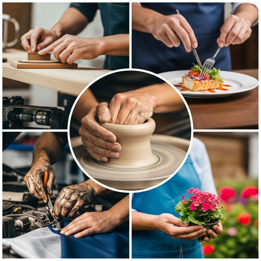 Discover fascinating hands-on careers that blend skill, creativity, and passion while making a tangible impact in the world.