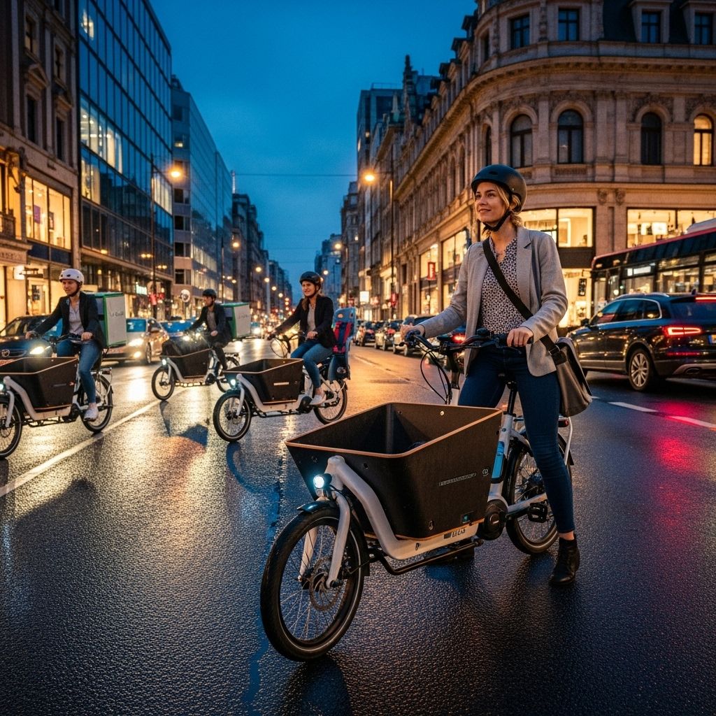 Discover how cargo e-bikes are transforming city life, commuter culture, and personal identity with every pedal.