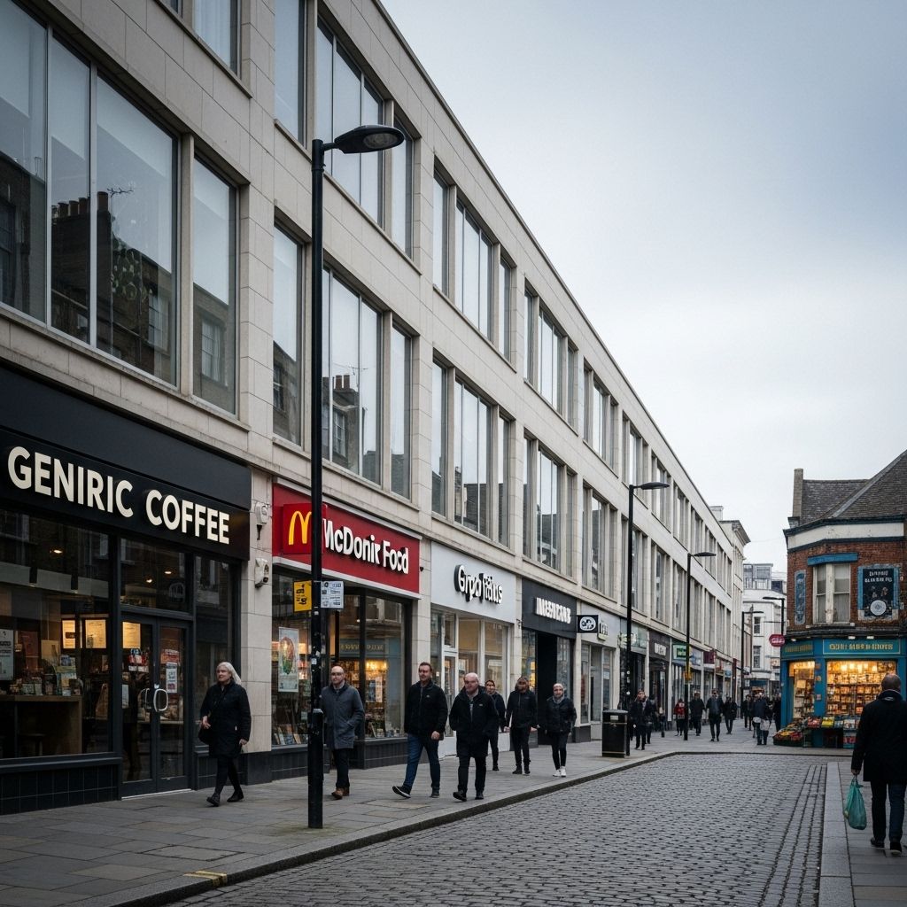 The life and soul of cities are being drained by the spread of big chains