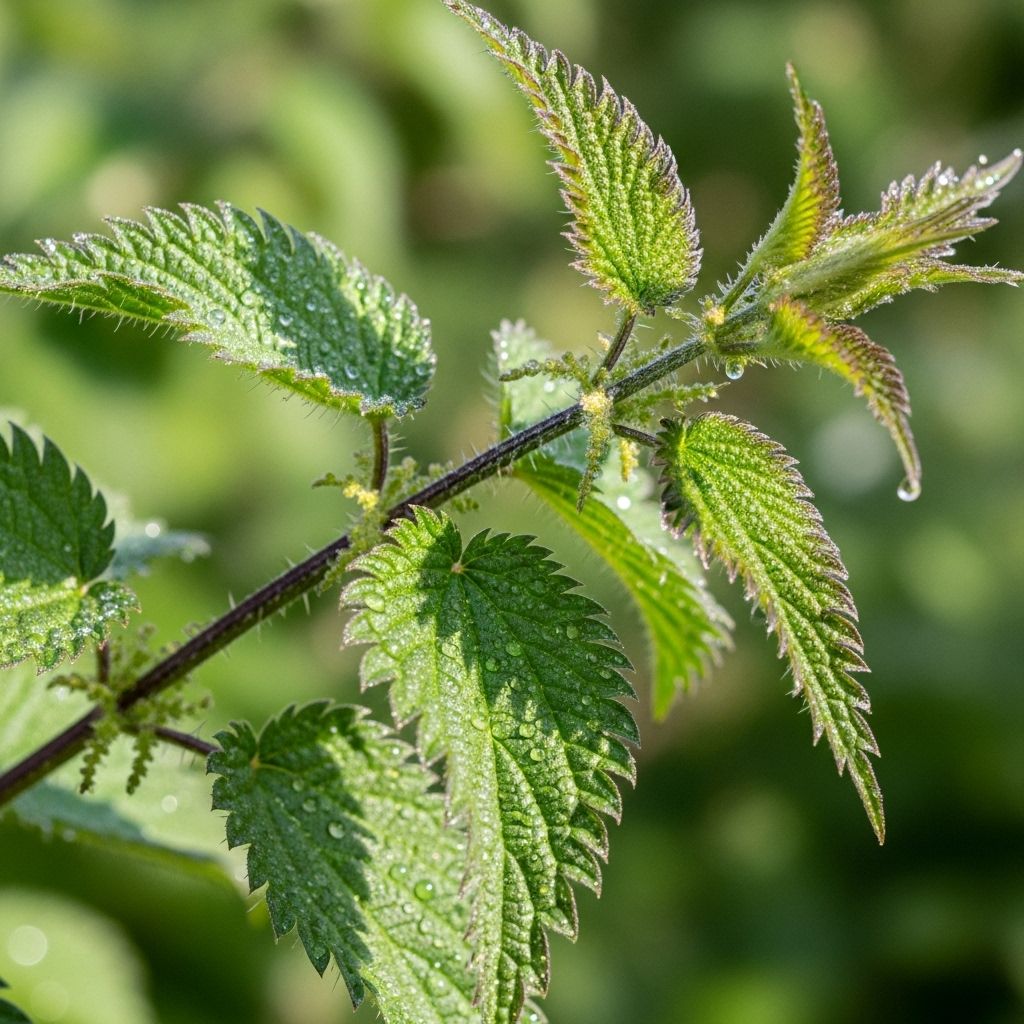 Urtica Dioica Extract A gentle botanical extract to calm inflammation while boosting skin resilience.