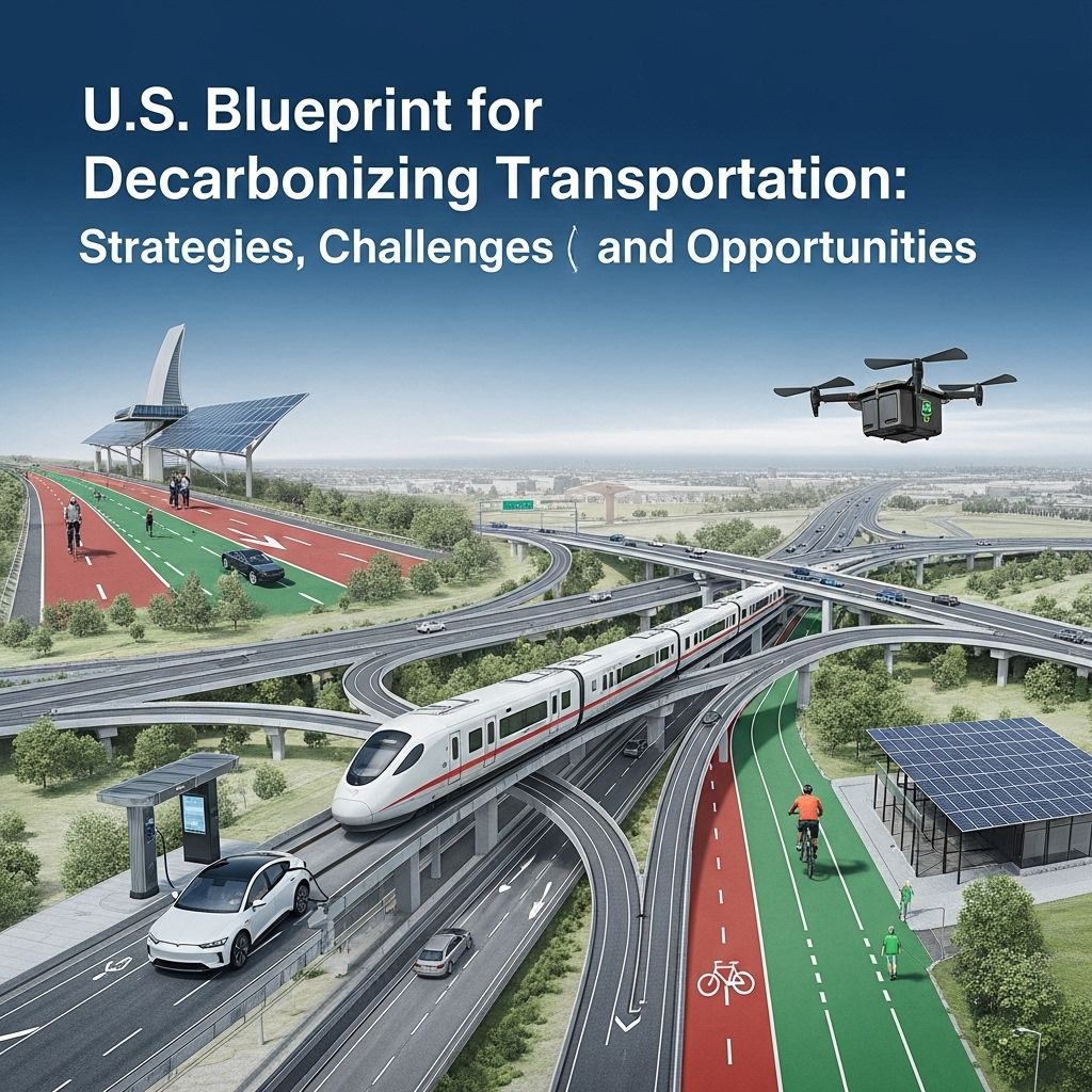A comprehensive federal roadmap sets forth bold actions, innovative solutions, and critical milestones to decarbonize the entire US transportation sector by 2050.