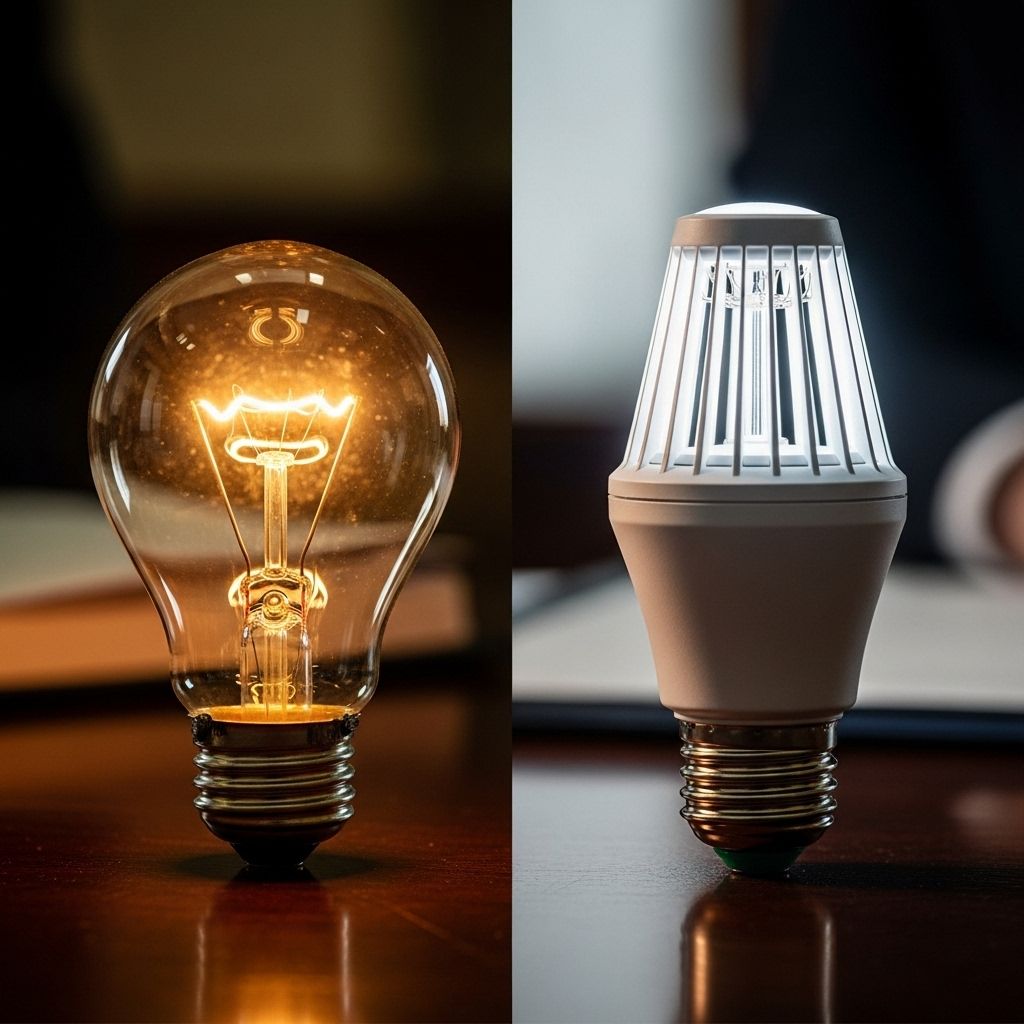 How updated federal lighting rules and pushback are shaping American homes, climate goals, and the evolving lightbulb market.
