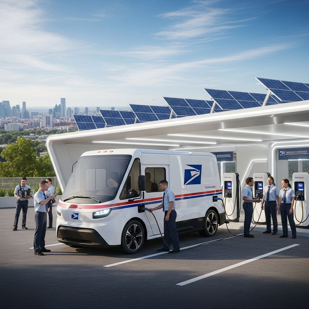 The U.S. Postal Service electrifies its fleet in a historic move, promising sustainability, innovation, and operational efficiency.