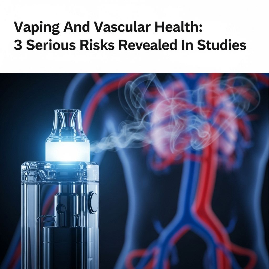 Vaping’s Impact on Facial Microcirculation Nicotine-laden vapor can impair blood vessel function and reduce skin oxygen supply.