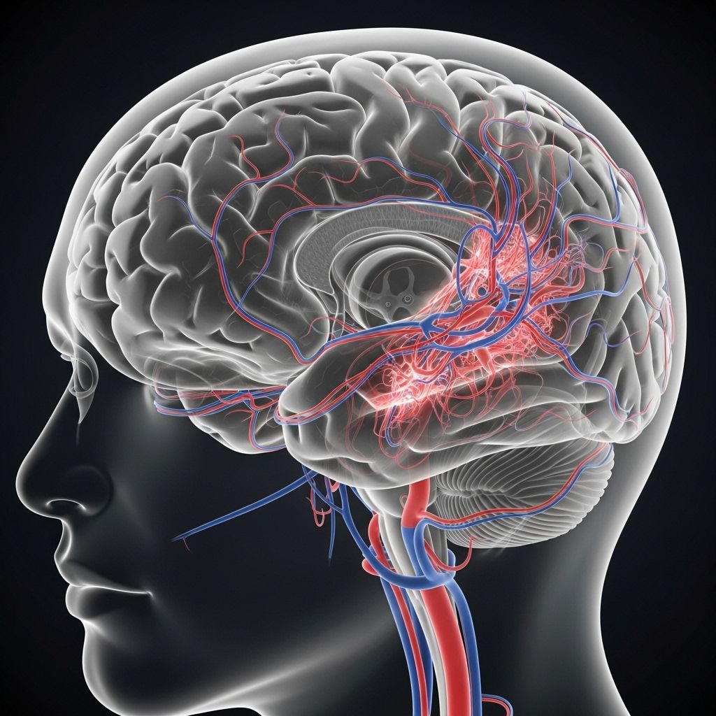 Comprehensive overview of Vein of Galen malformations in children, from causes and diagnosis to treatment options and outcomes.