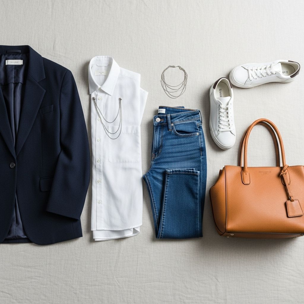 Transform your workwear into weekend-ready looks with five adaptable pieces styled for business and pleasure.