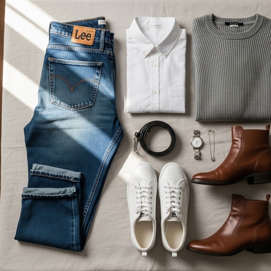 Discover what makes Lee jeans a timeless, adaptable piece perfect for mastering effortless style in any setting.
