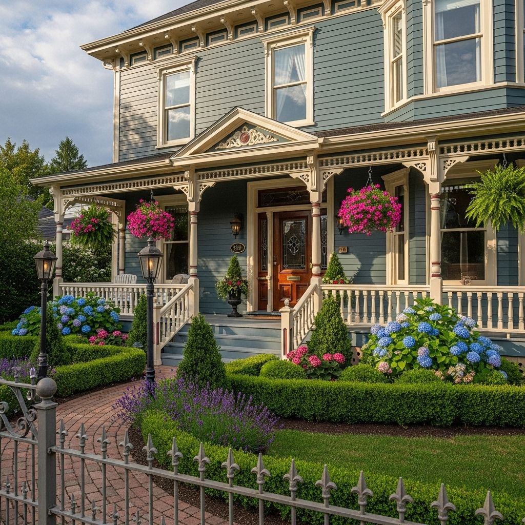 Elegant Victorian-Style Curb Appeal: 22 Ideas for Stunning Exteriors_image