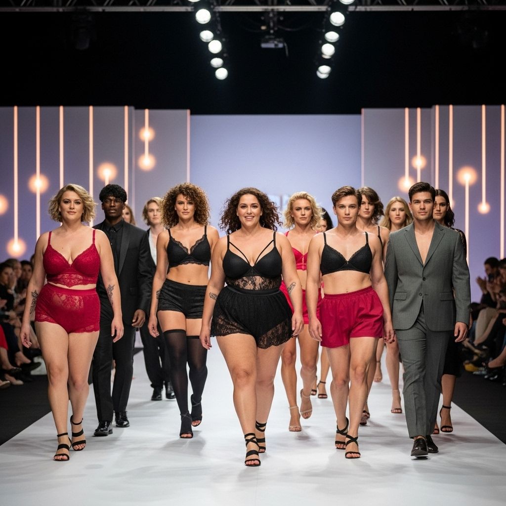 How Victoria's Secret is redefining beauty standards by spotlighting plus-size and transgender models in its modern era.
