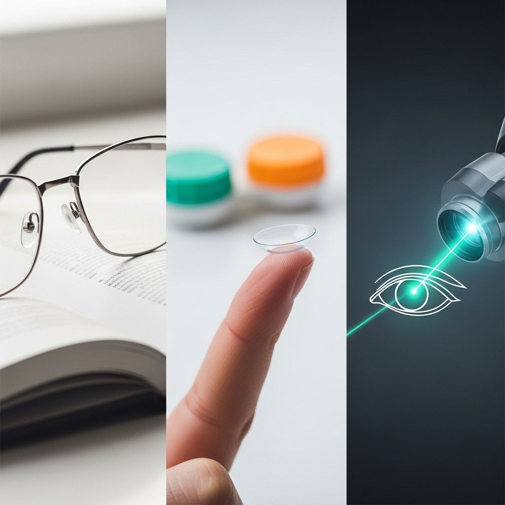 Vision Correction: Glasses, Contacts, and Surgical Options Explained Explore your options for clearer sight, from eyeglasses and contact lenses to advanced vision correction surgeries.