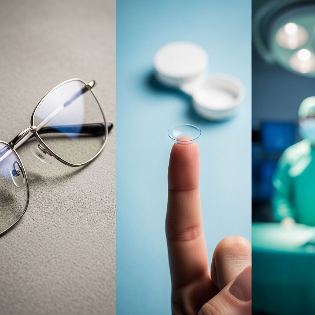 Explore comprehensive vision correction options, from glasses and contacts to advanced surgical procedures and selection factors.