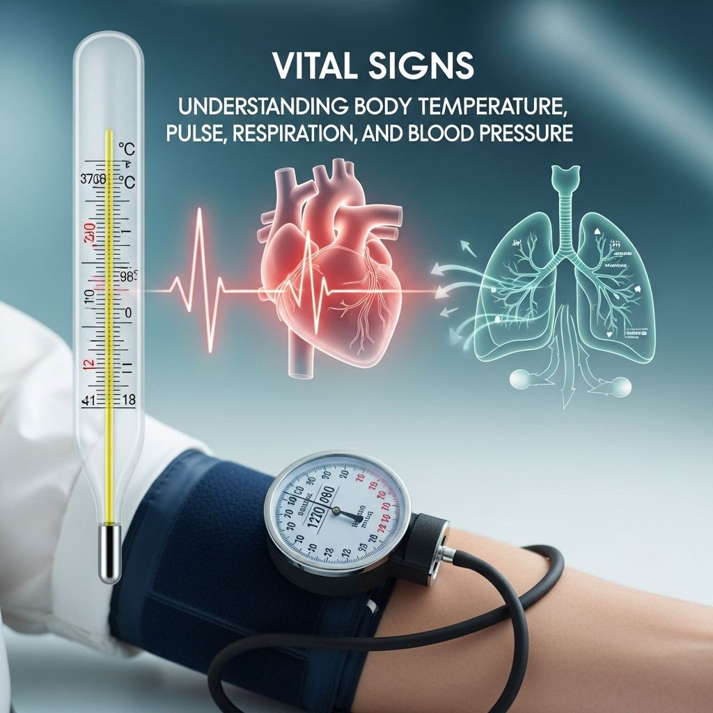 Explore the core vital signs—body temperature, pulse, respiration, and blood pressure—to unlock key insights into health and early disease detection.