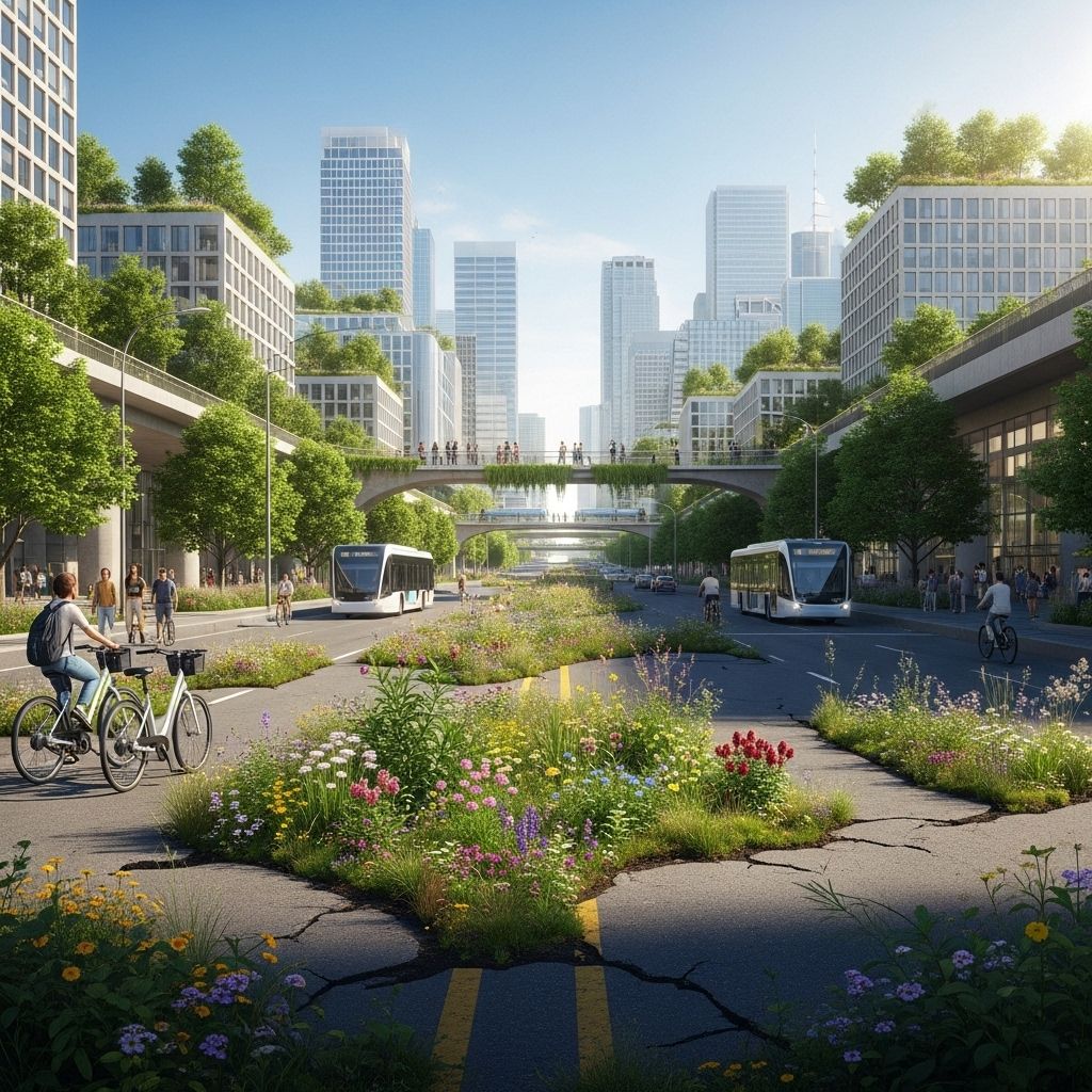 Rethinking urban life: Is it time to shift city priorities from cars to people—and is a post-car world possible?