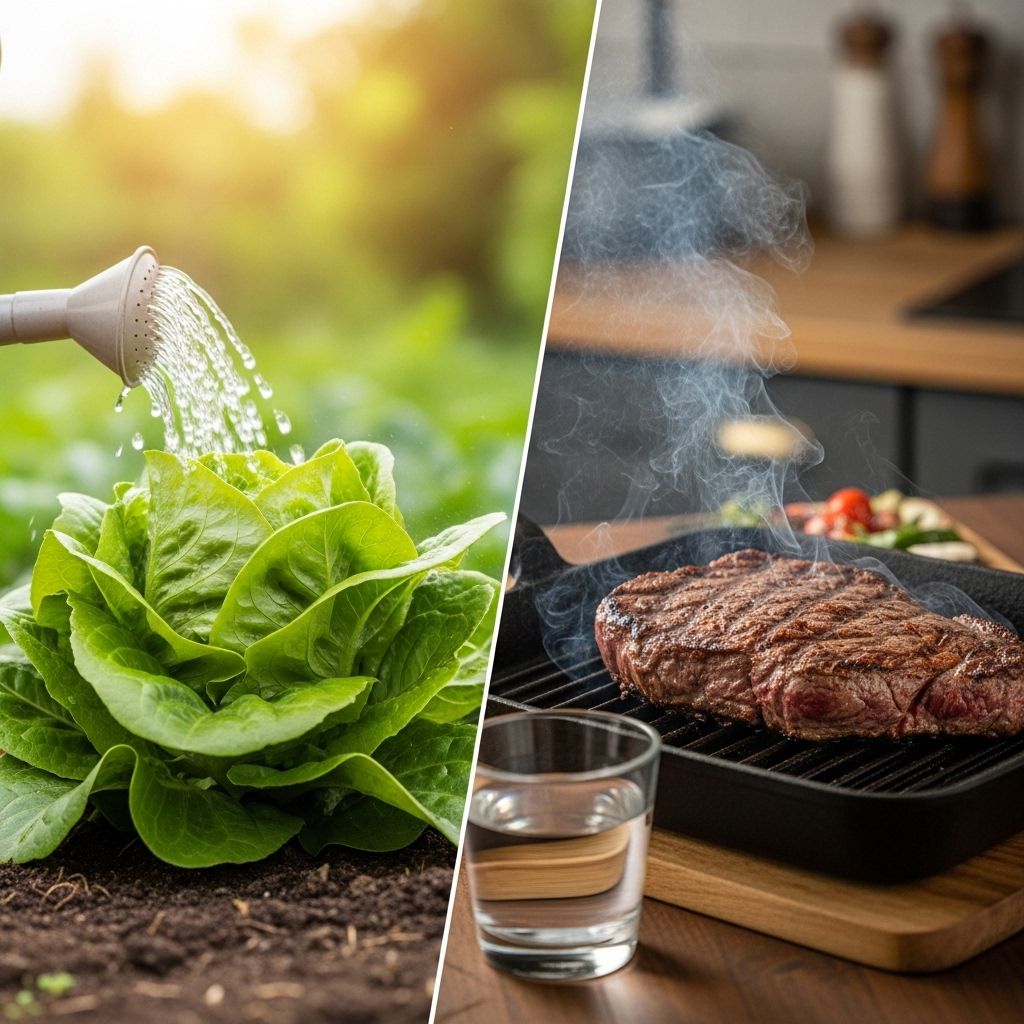 Discover how common foods differ in their water footprint and how dietary choices can help preserve global freshwater resources.