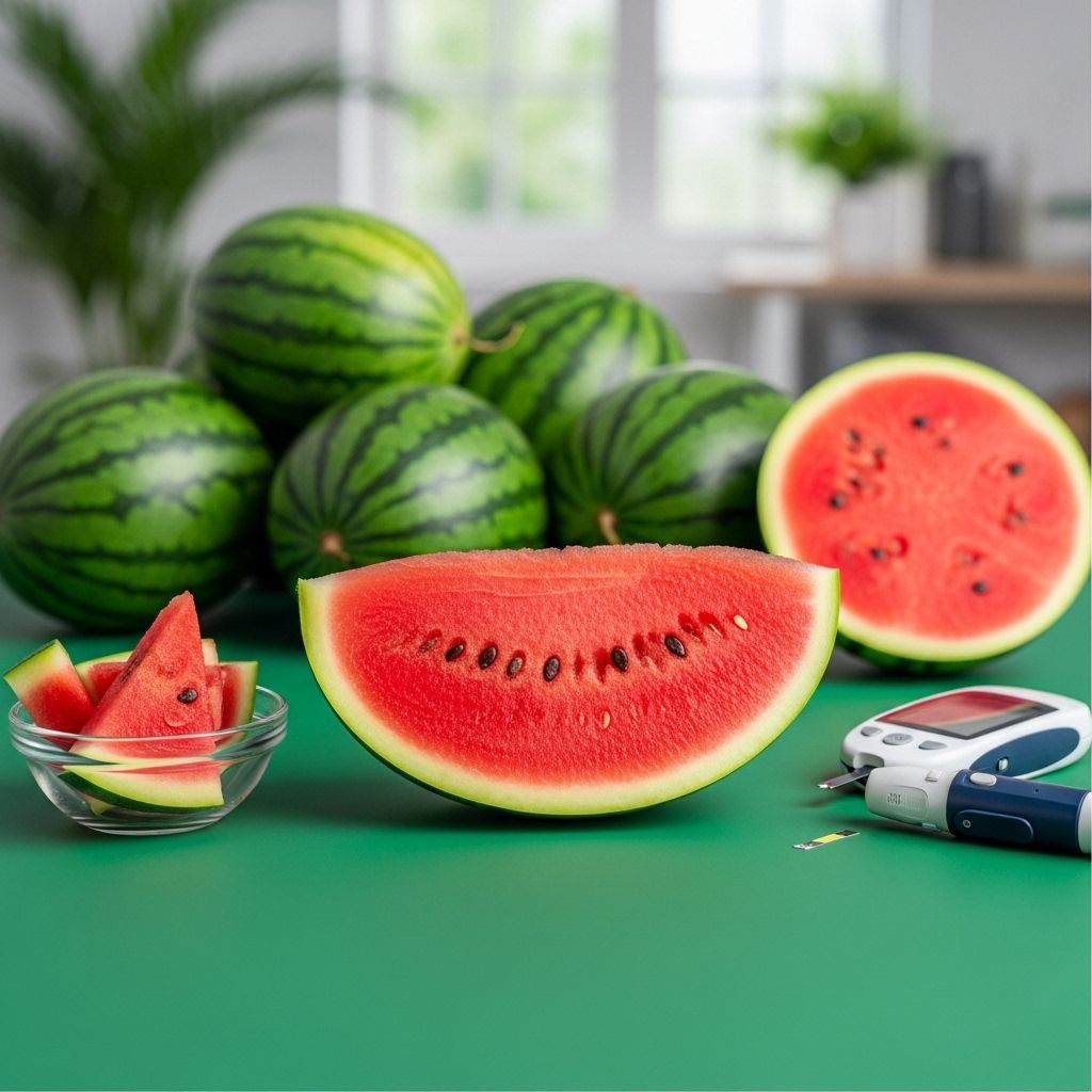 Watermelon and Diabetes: Safe Consumption, Sugar Impact, and Health Insights Discover how watermelon fits into a diabetes-friendly diet, its sugar content, glycemic impact, and expert tips for healthy consumption.