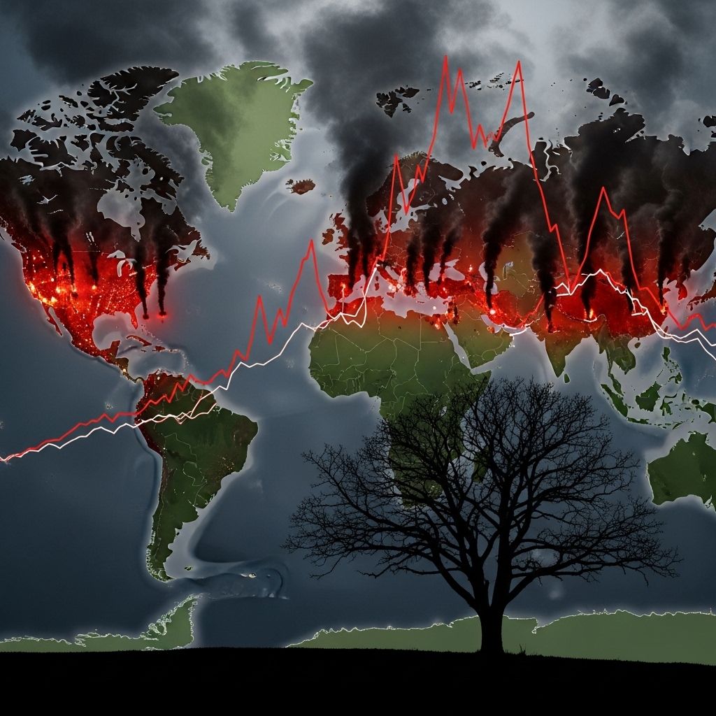 Examining why Western nations, despite their population, emit vastly more carbon than the rest of the world.