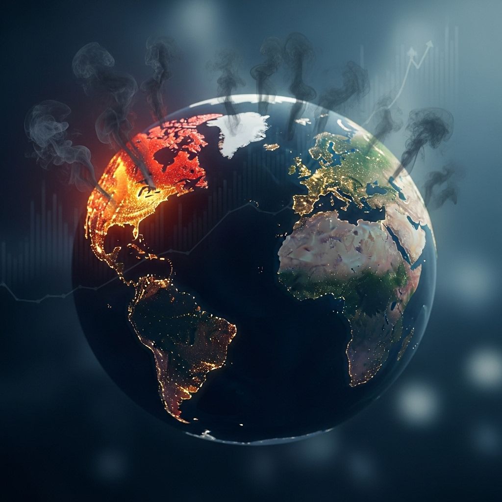 A detailed analysis of the world’s carbon emissions gap between Western nations and the developing world, and its implications.