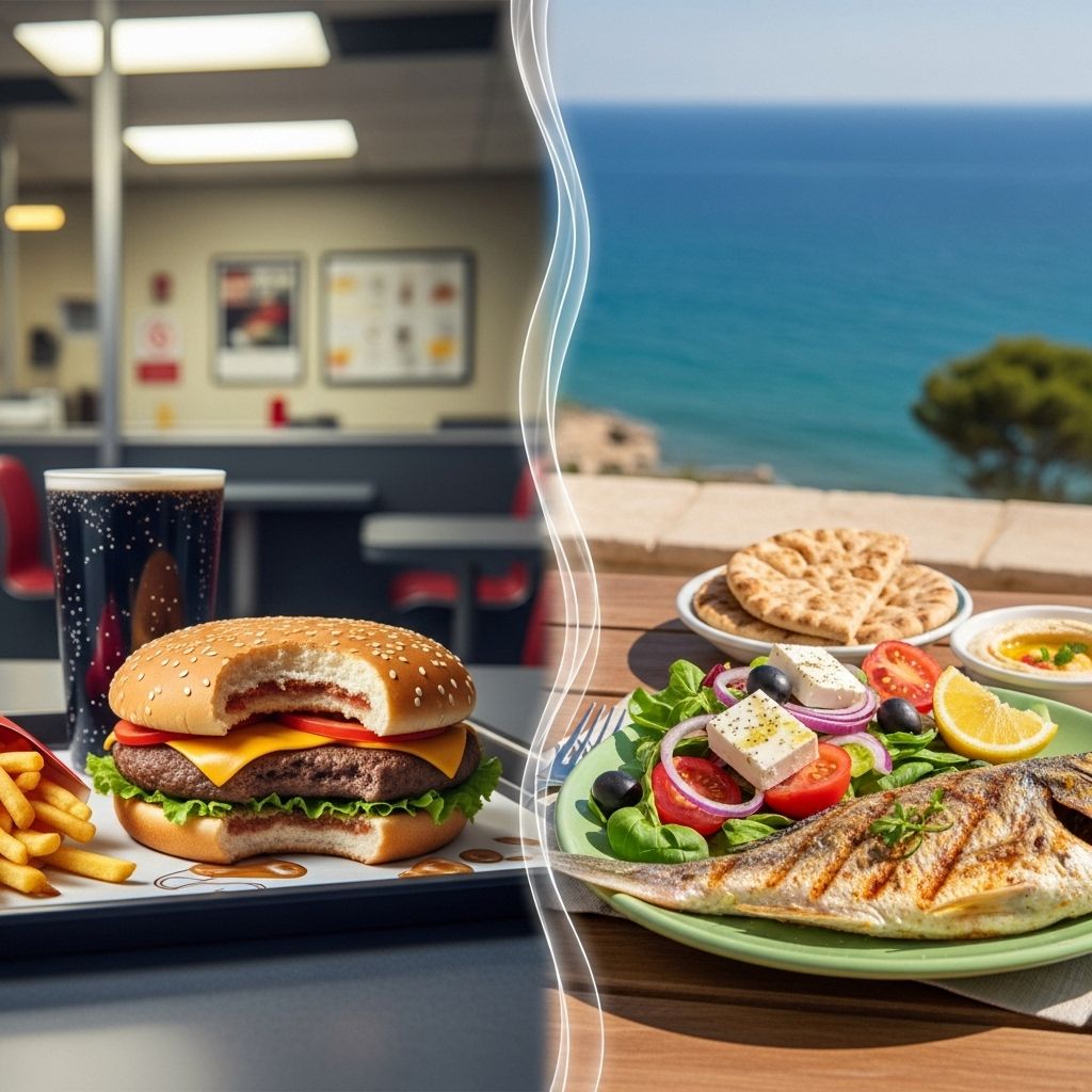 Western vs Mediterranean Diets: Impacts on Barrier Function, Inflammation, and Health Outcomes Fiber-rich, antioxidant-packed foods support gut integrity and boost brain health.